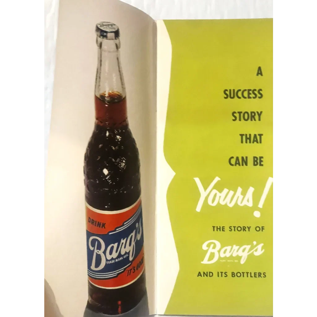 Vintage 1956 Barq’s Root Beer “Smooth Sailing for the Bottler” Pamphlet – Soda Advertising Classic ⛵